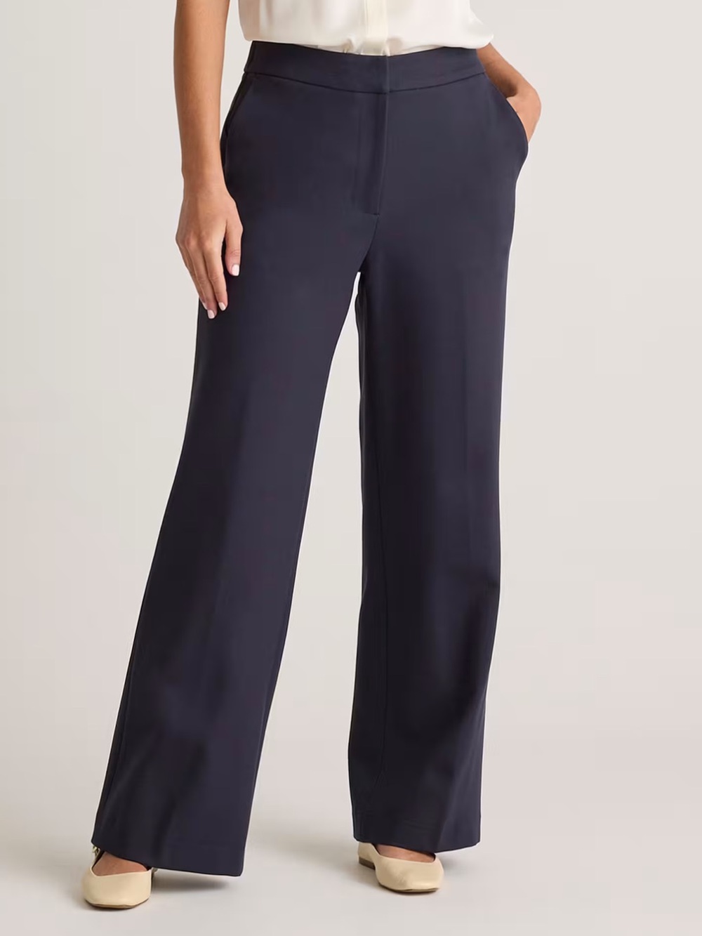 NWT Quince Ultra Stretch Ponte Trouser size 12